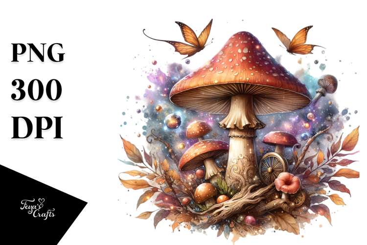 Mushroom Clipart Image 3