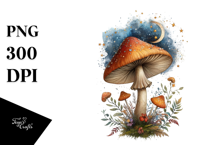 Mushroom Clipart Image 2
