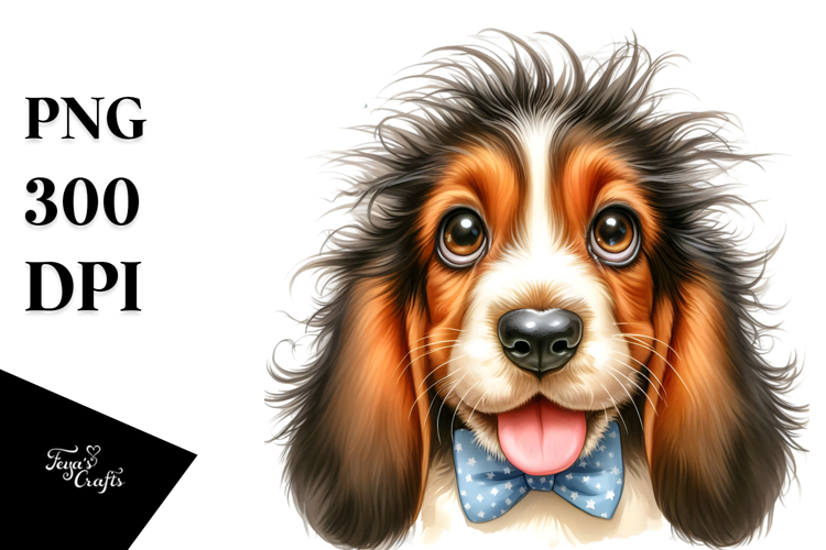 Happy Baby Basset Hound, Transparent PNG