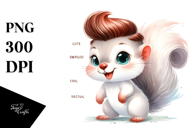Squirrel Clipart Image 8
