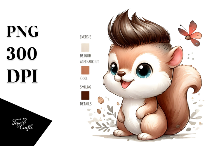 Squirrel Clipart Image 7