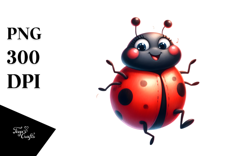 Ladybug Clipart Image 6