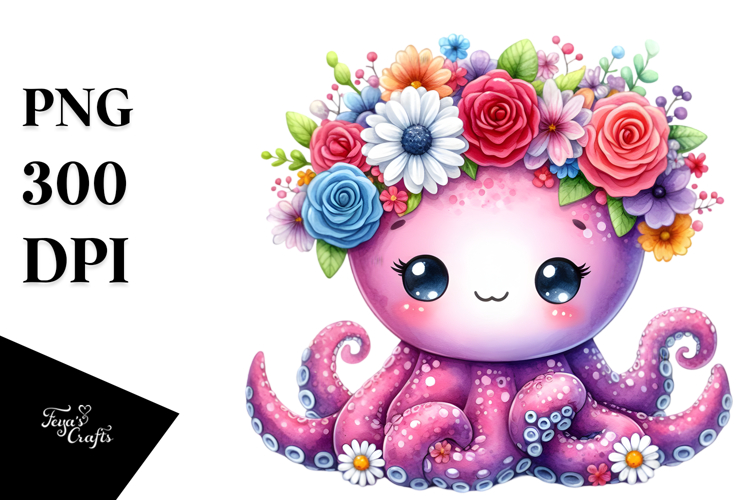 Octopus Clipart Image 9