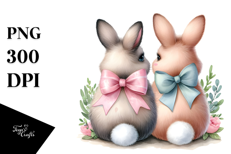 Bunnies Clipart Image 16