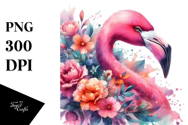 Flamingo Clipart Image 8
