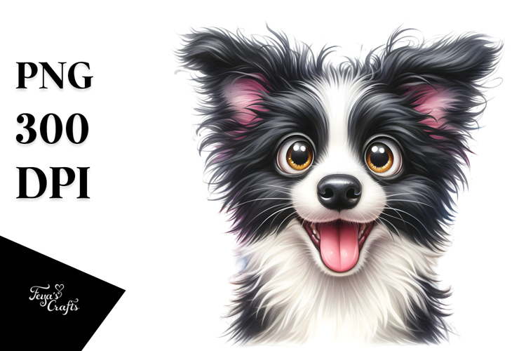 Border Collie Clipart Image 21