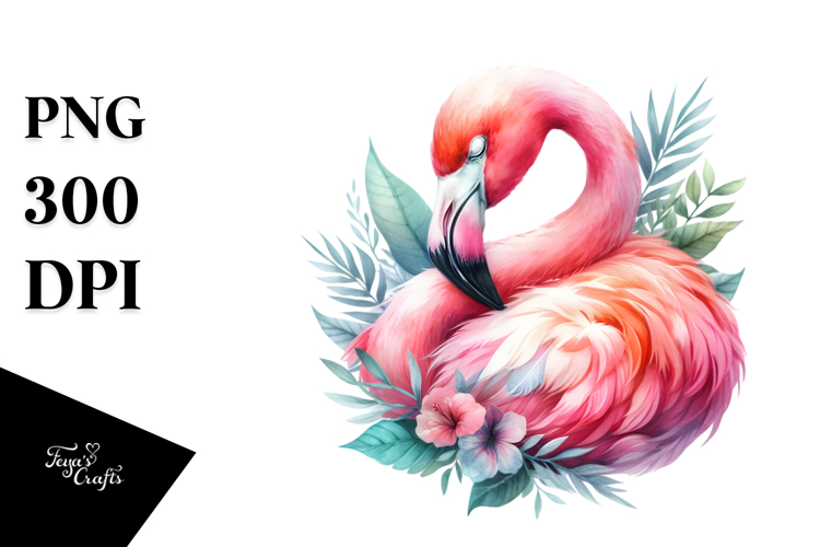 Flamingo Clipart Image 4