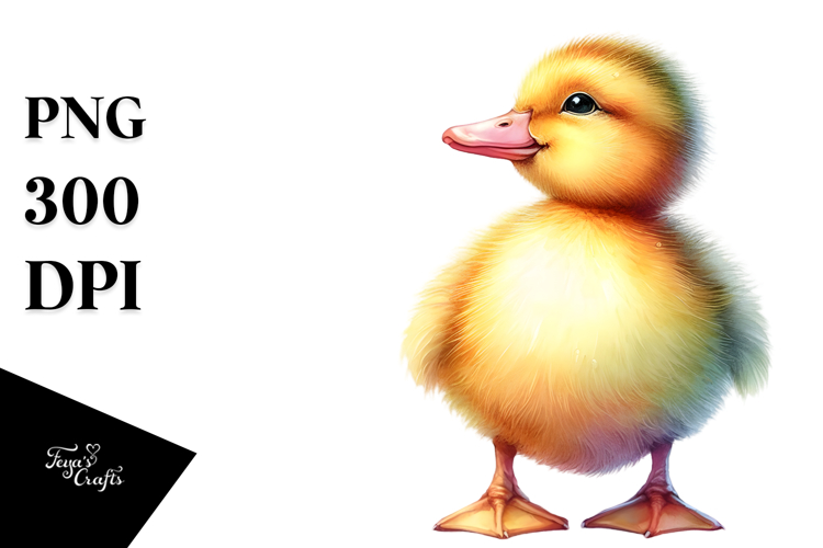 Cute Duck Clipart Image 5
