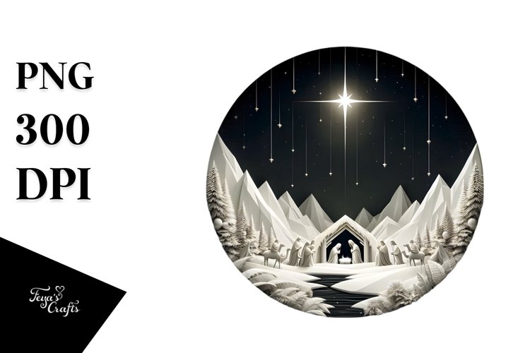 Nativity Scene Clipart Image 8