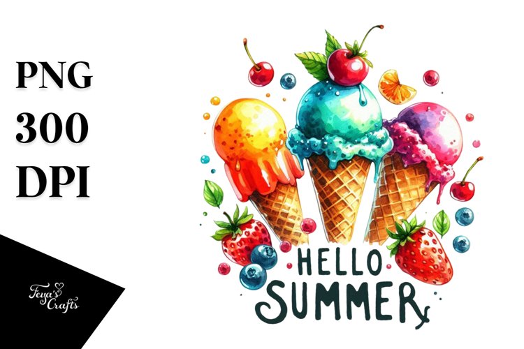 Vibrant Ice Creams, Transparent PNG