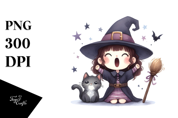 Witch Clipart Image 14