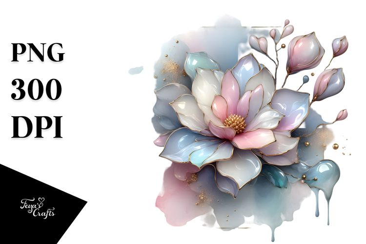 Magnolia Clipart Image 15
