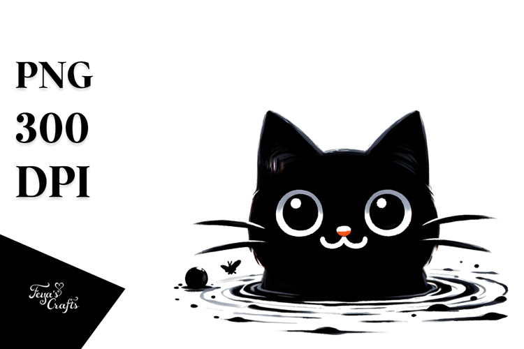 Black Cat Png Image 14