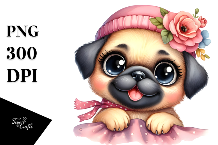Pug Clipart Image 18