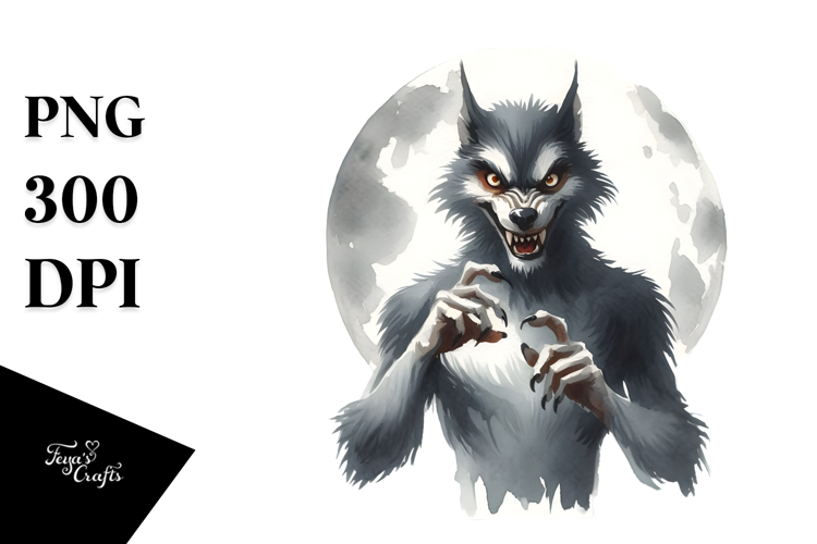 Werewolf Clipart Image 18