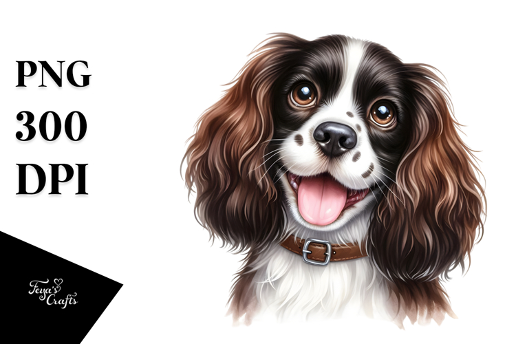 Cute Baby English Springer Spaniel, Transparent PNG