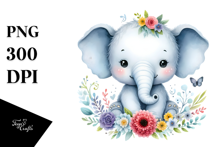 Elephant Clipart Image 12