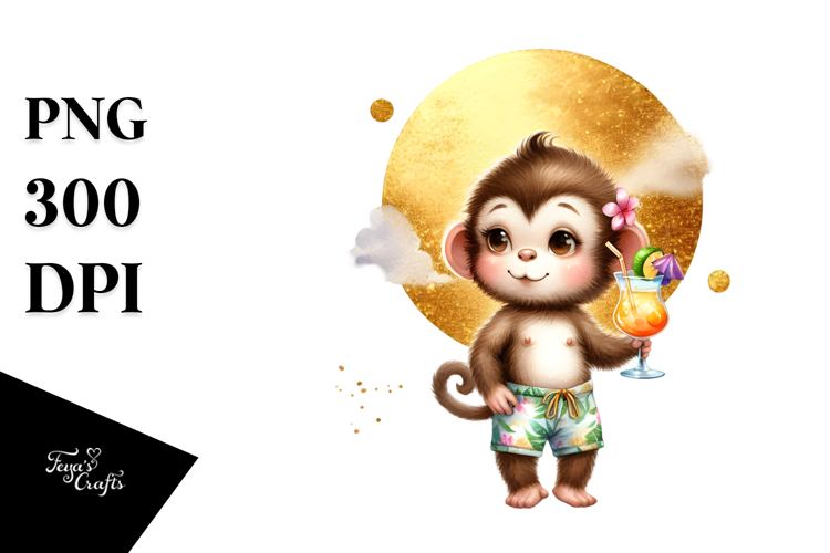 Monkey Clipart Image 14