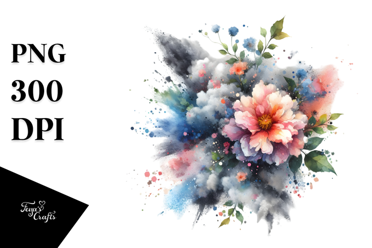 Skull Splashes, Cloud PNG