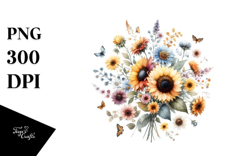 Sunflower Clipart Image 21