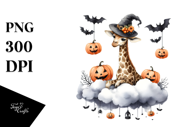 Cow Dressed for Halloween PNG