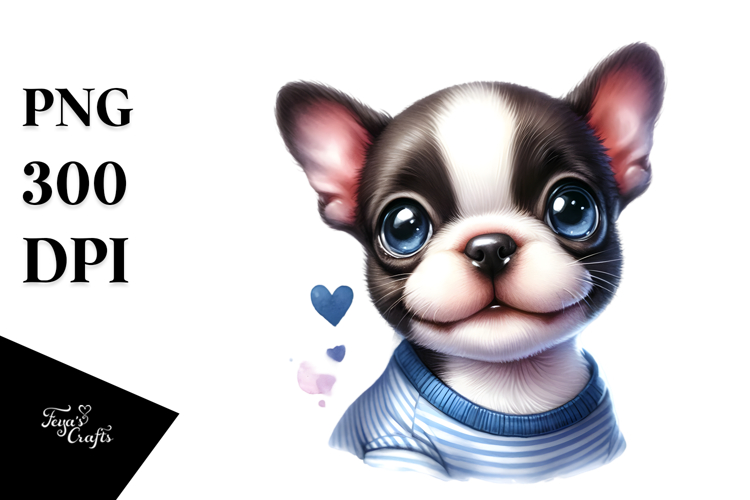 Boston Terrier Clipart