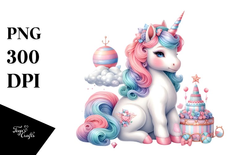 Unicorn Clipart Image 14
