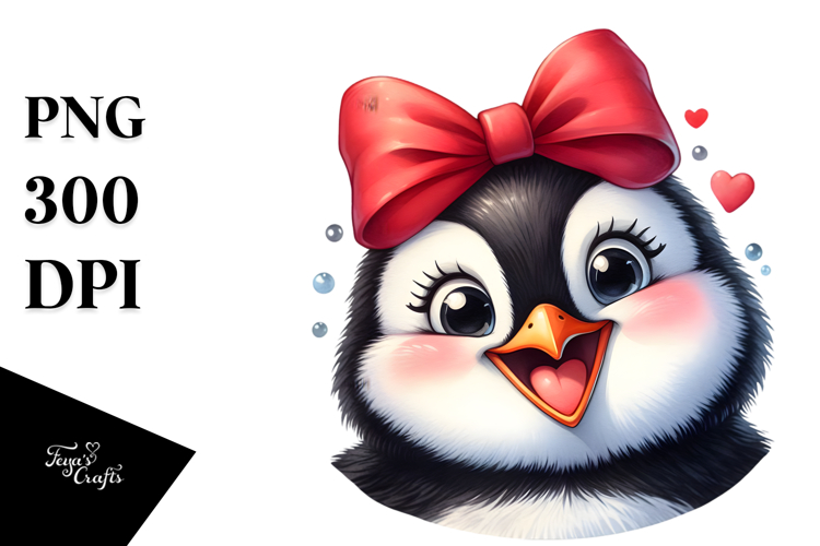 Penguin Clipart Image 13