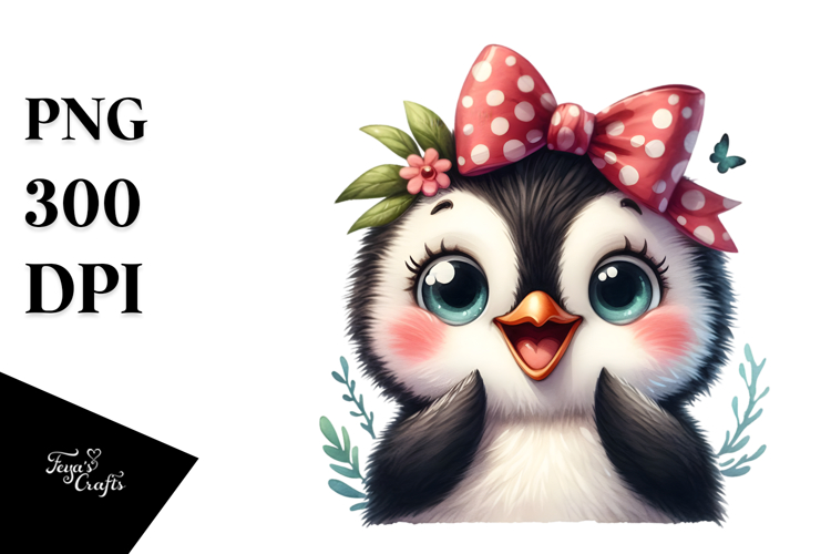 Penguin Clipart Image 12