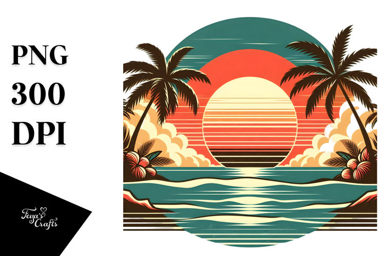 Sunset Clipart Image 9