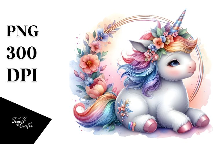 Unicorn Clipart Image 15