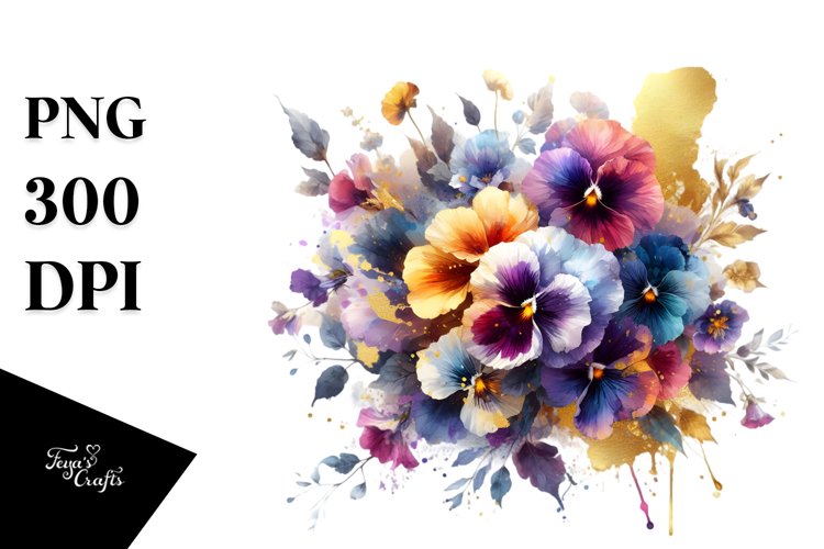 Bouquet Of Flower Clipart Image 17