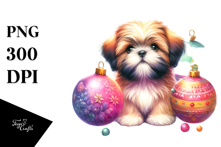 Shih Tzu Clipart Image 2