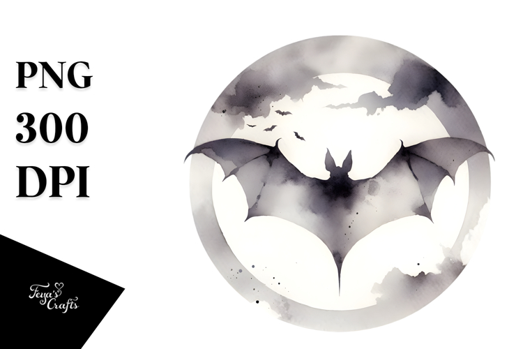 Very Simple Bat Image, High-Res PNG