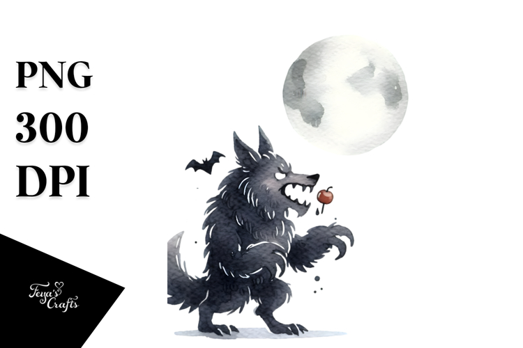 Werewolf Clipart Image 18