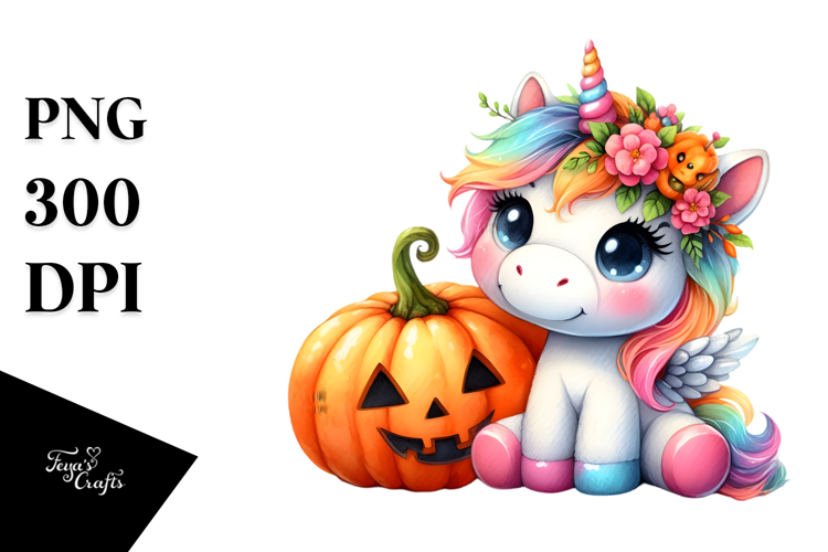 Vibrant Baby Unicorn