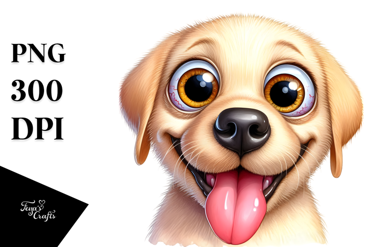 Cute Labrador Retriever PNG