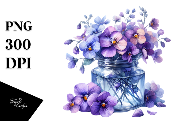 Violet Clipart Image 6
