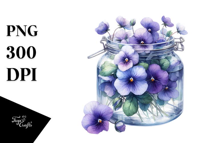 Violet Clipart Image 5