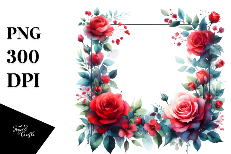 Red Roses Clipart Image 10