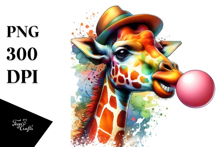 Giraffe Clipart Image 9