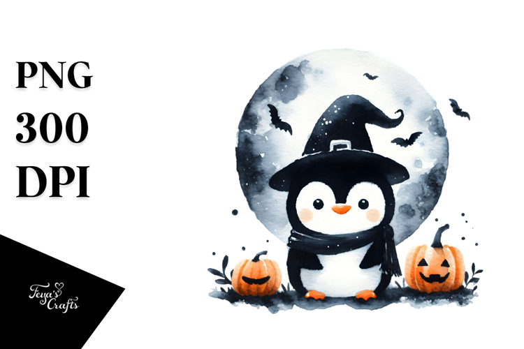 Penguin Clipart Image 15