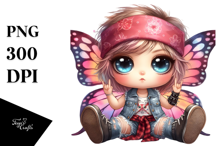 Energic Baby Butterfly PNG