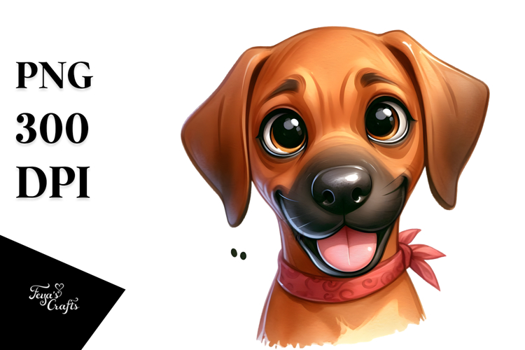 Happy Baby Rhodesian Ridgeback PNG