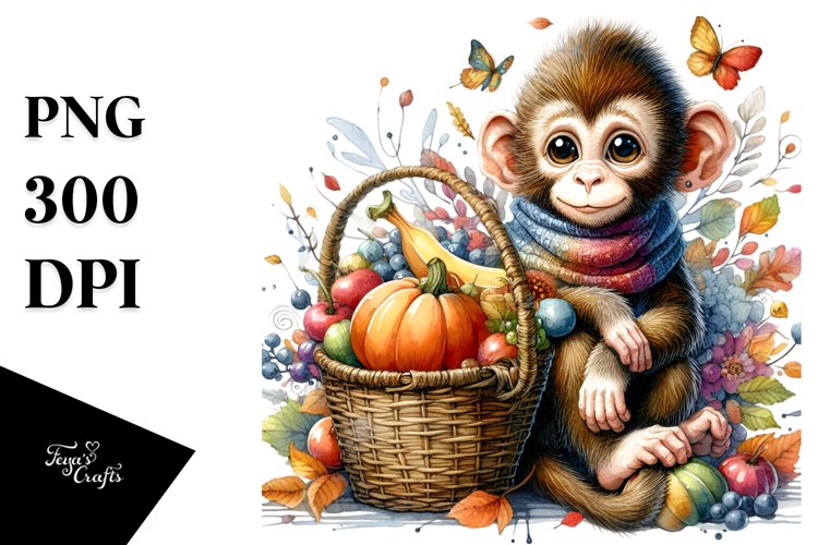 Monkey Clipart Image 16