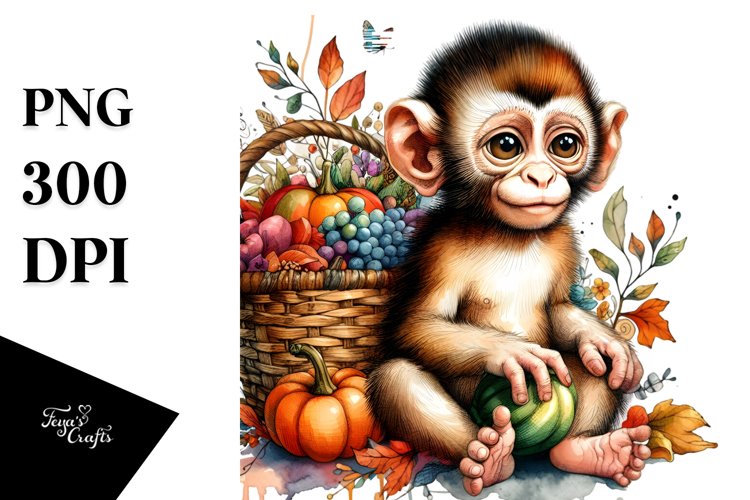 Monkey Clipart Image 13