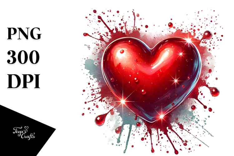 Red Heart Png Image 23