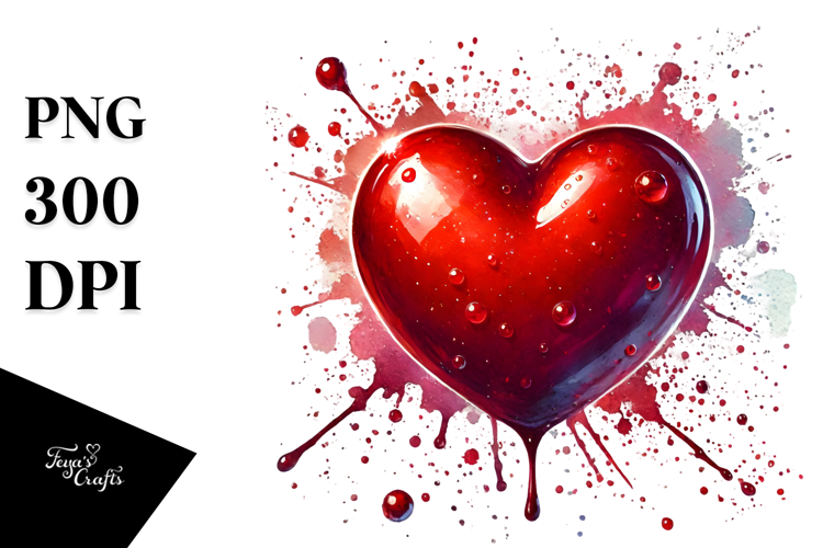 Red Heart Png Image 22