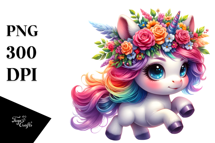 Unicorn Clipart Image 19