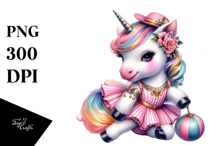 Unicorn Clipart Image 15
